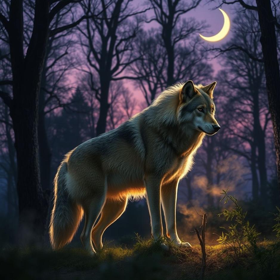 Dream : An animal turning into a human being 