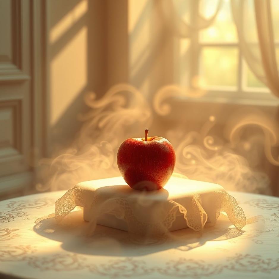 Dream : An apple at home in a dream