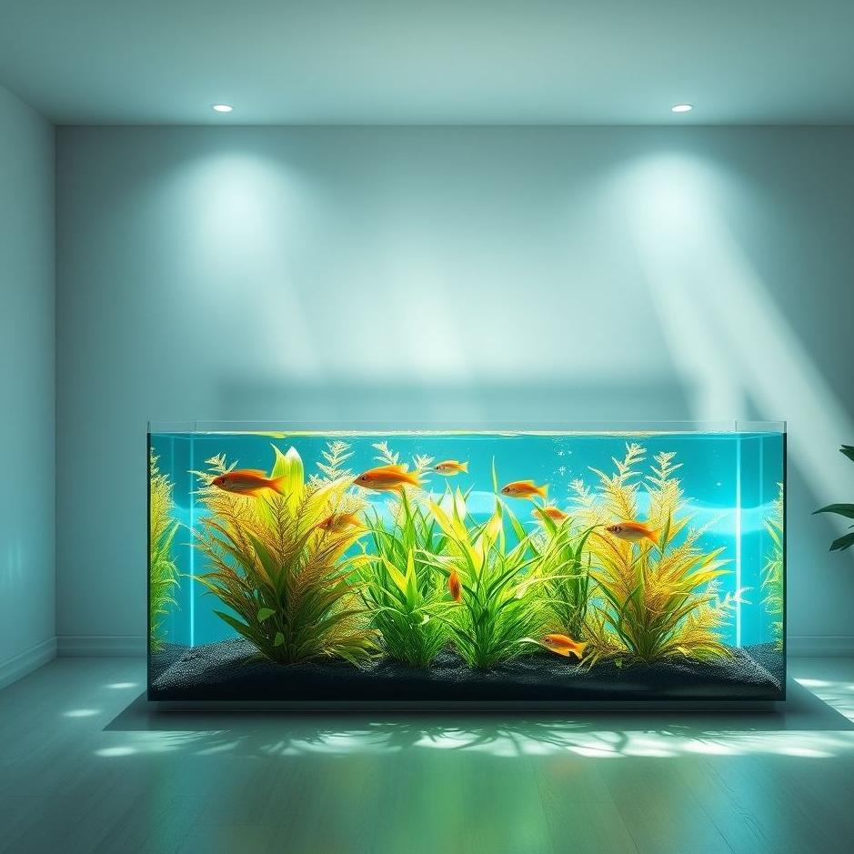 Dream : An aquarium at home in a dream