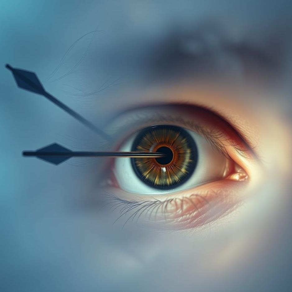 Dream Dictionary : An arrow stuck in the eye in a dream