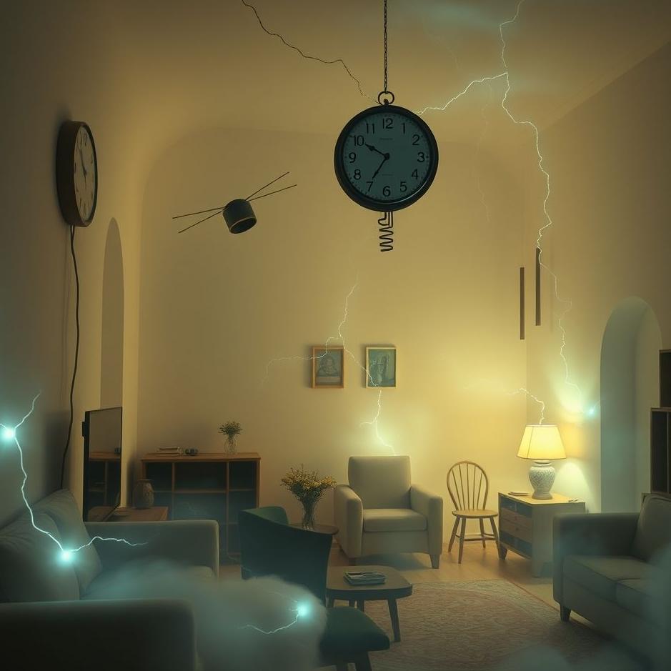 Dream : An electrical fault at home in a dream