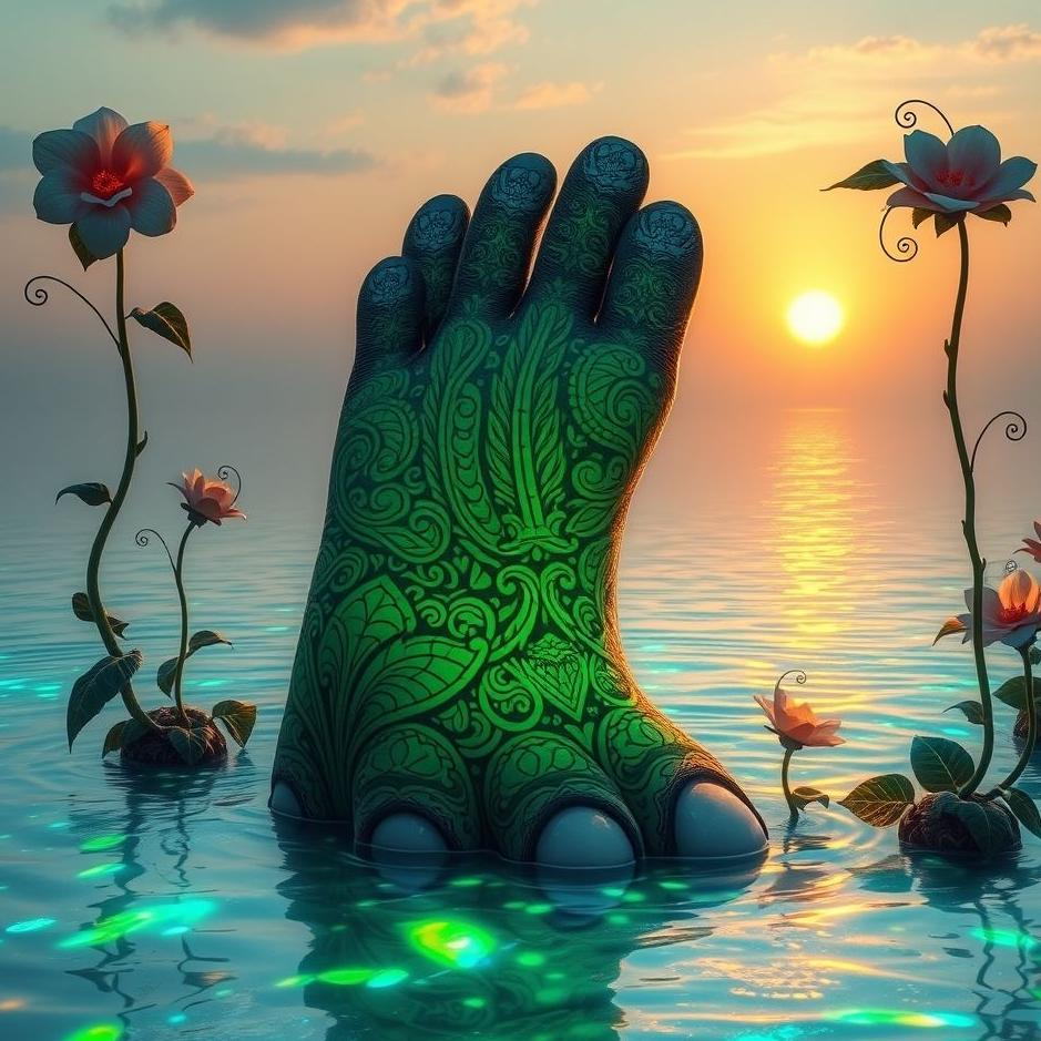 Dream : An elephant's foot in a dream