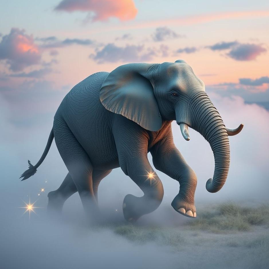 Dream : An elephant chasing in a dream