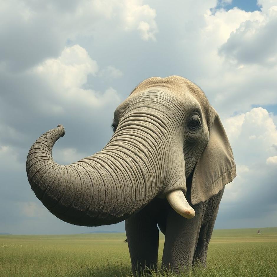 Dream : An elephant nose in a dream