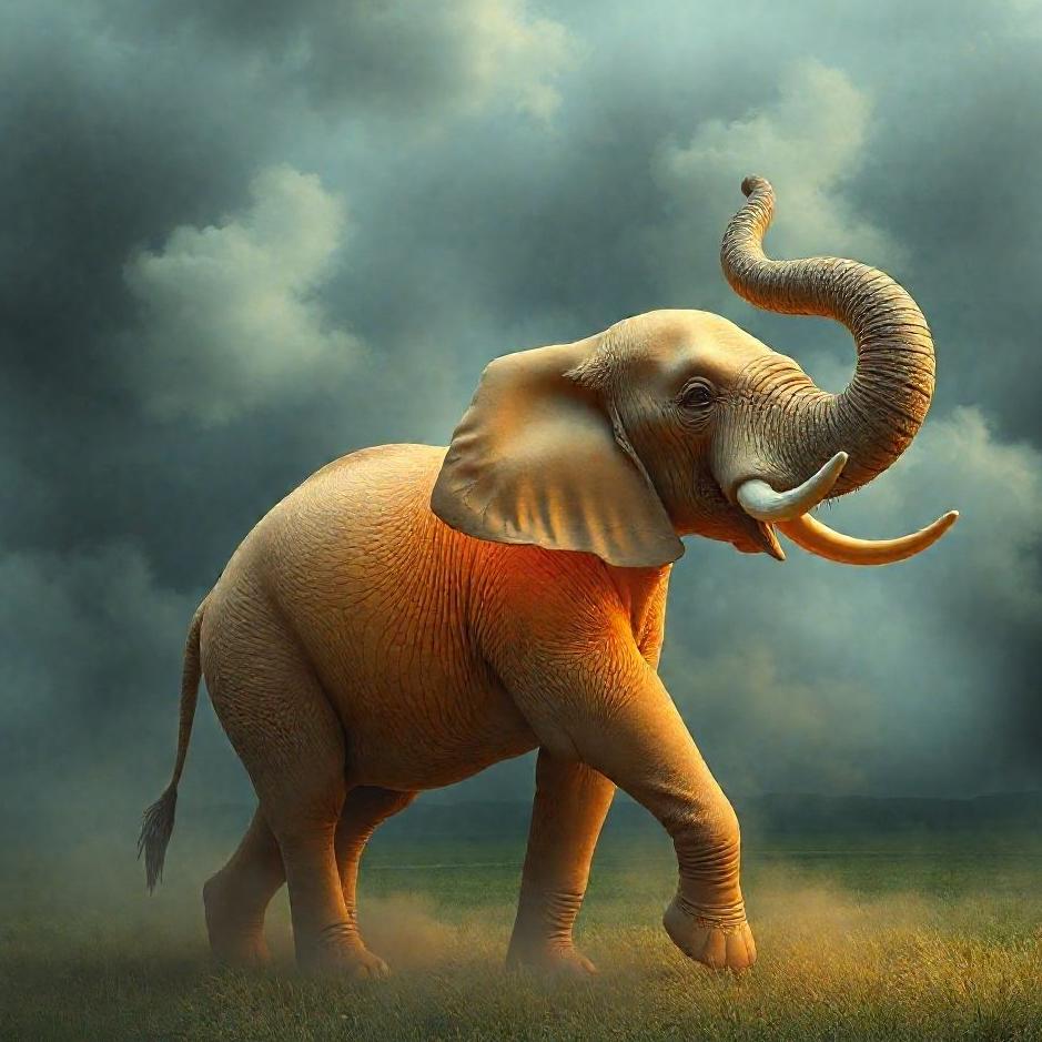 Dream : An elephant object in a dream