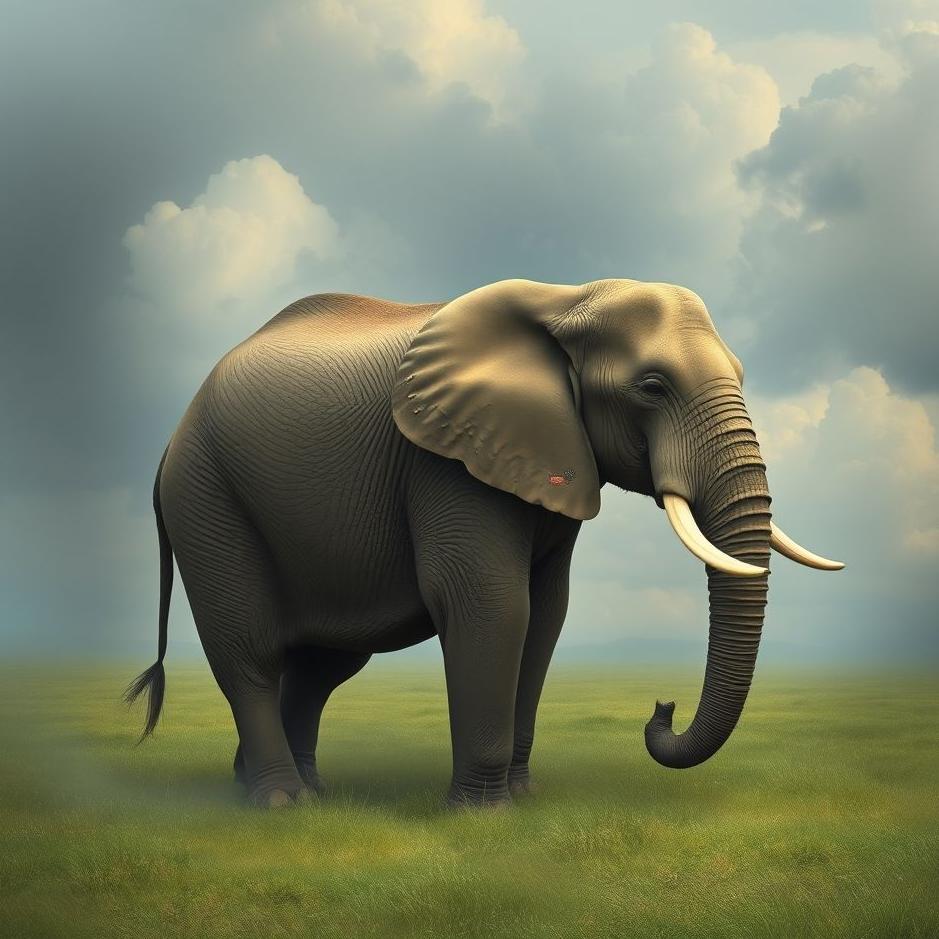 Dream : An elephant urinating in a dream
