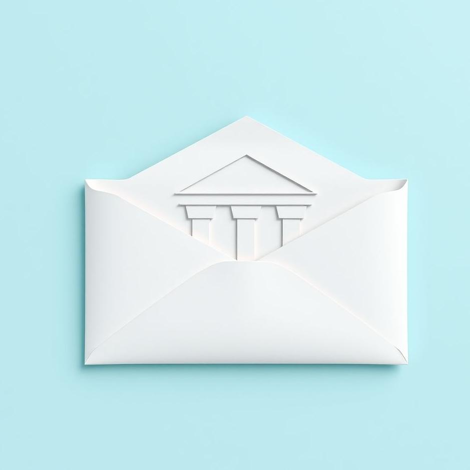 Dream : An envelope coming from a bank 