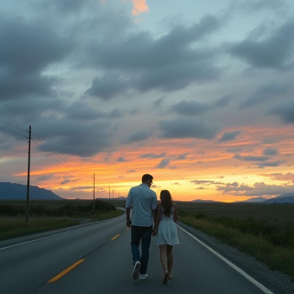 Dream : An ex-lover on the road in a dream