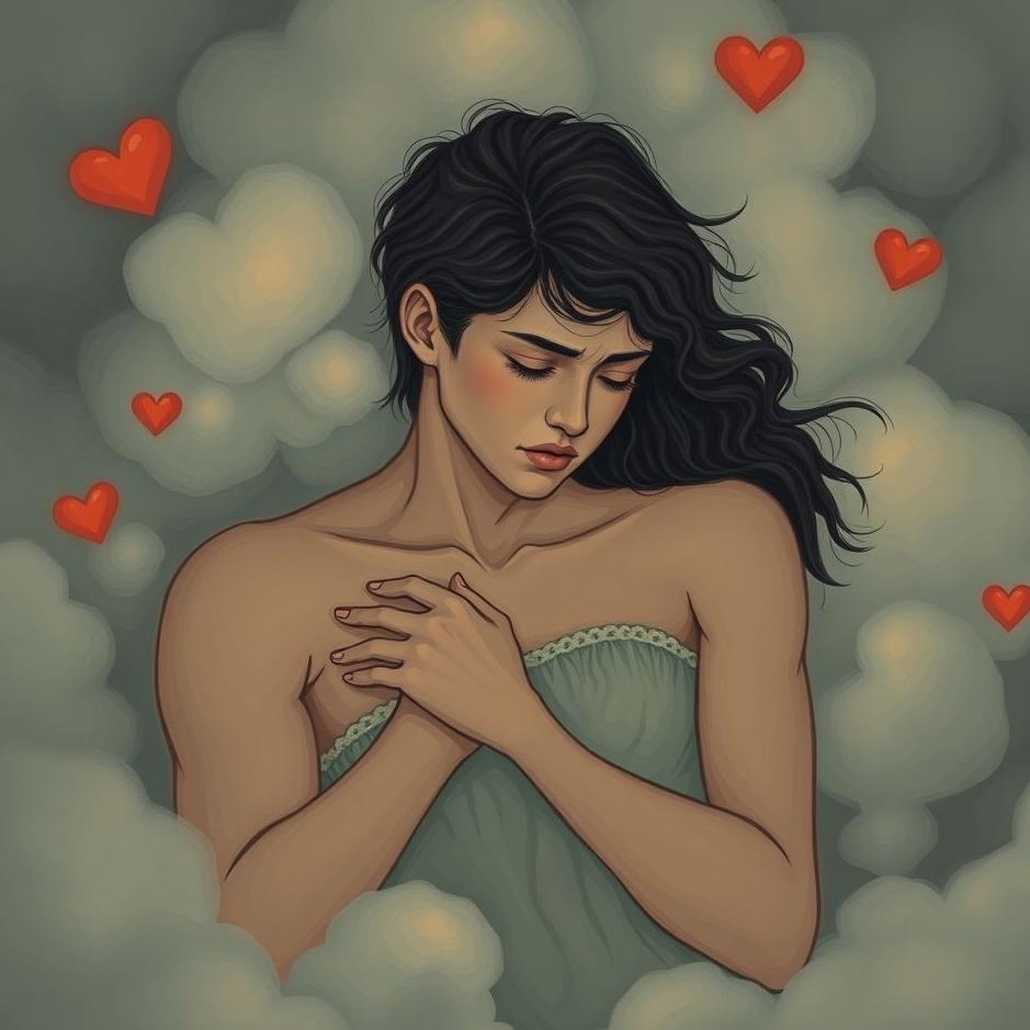 Dream : An ex-lover unhappy in a dream