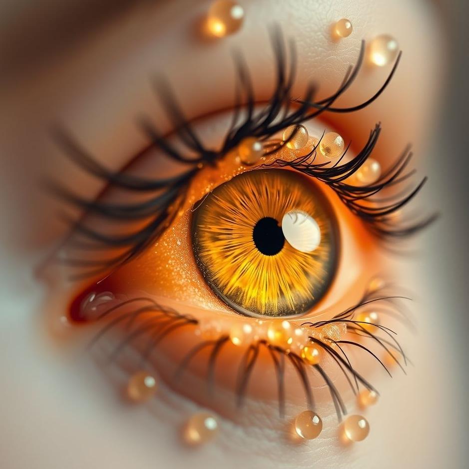 Dream : An eye bead in a dream