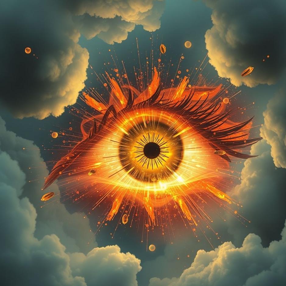 Dream : An eye explosion in a dream