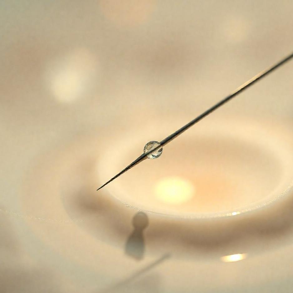 Dream : An eye needle in a dream