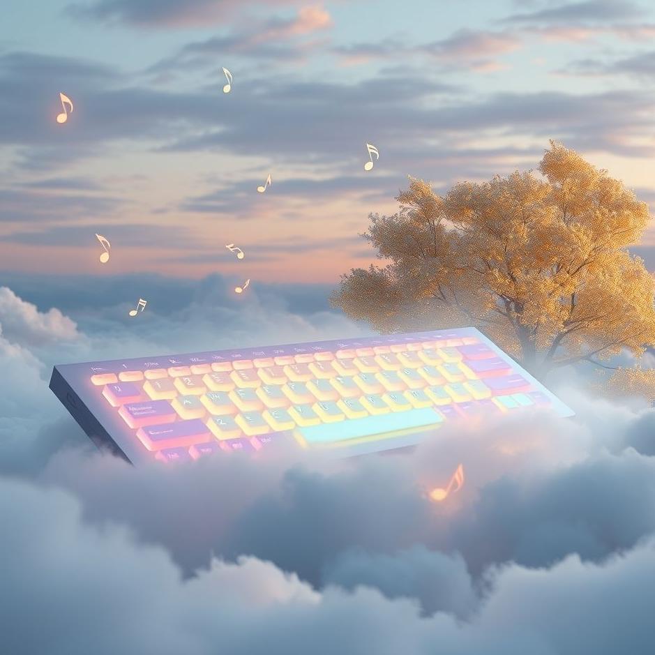 Dream : An f keyboard in a dream
