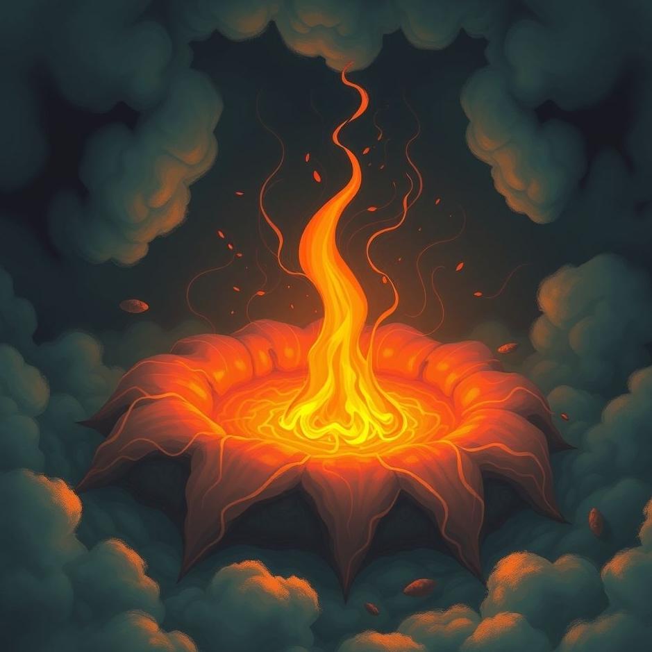 Dream : An inflamed boil in a dream