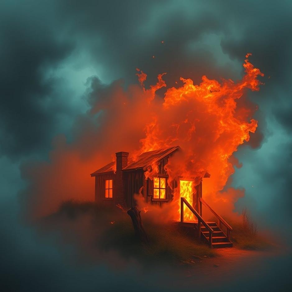 Dream : An inflamed exterior in a dream