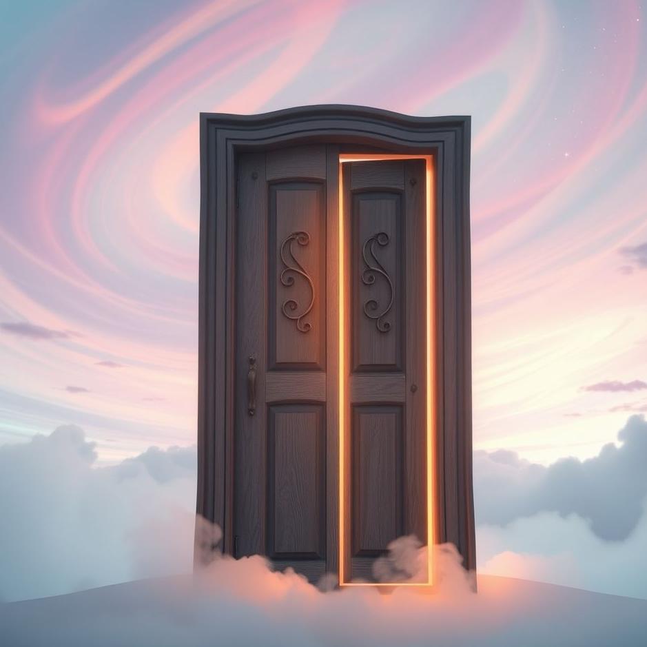 Dream : An inn door in a dream