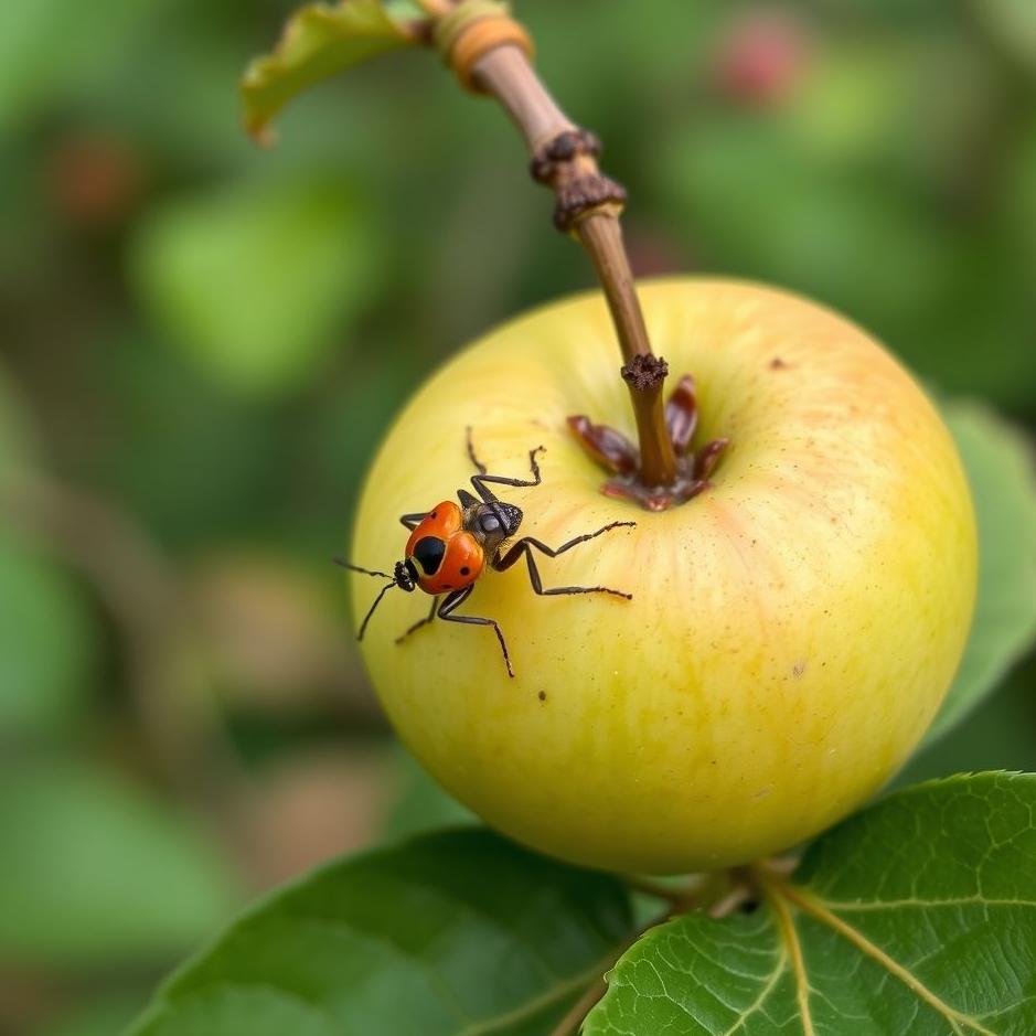 Dream : An insect apple 
