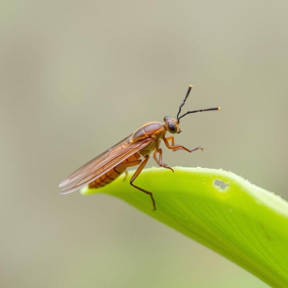 Dream : An insect sticking to your hand 