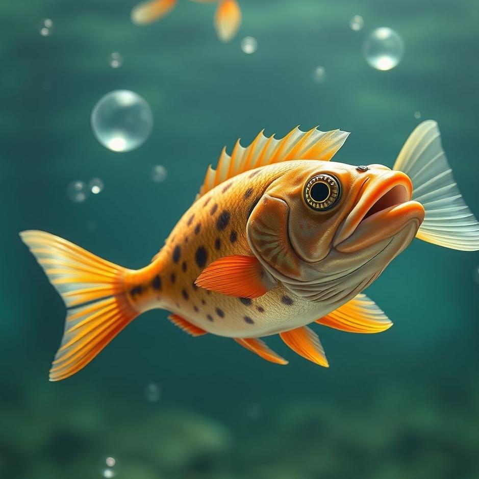 Dream : An interesting fish in a dream