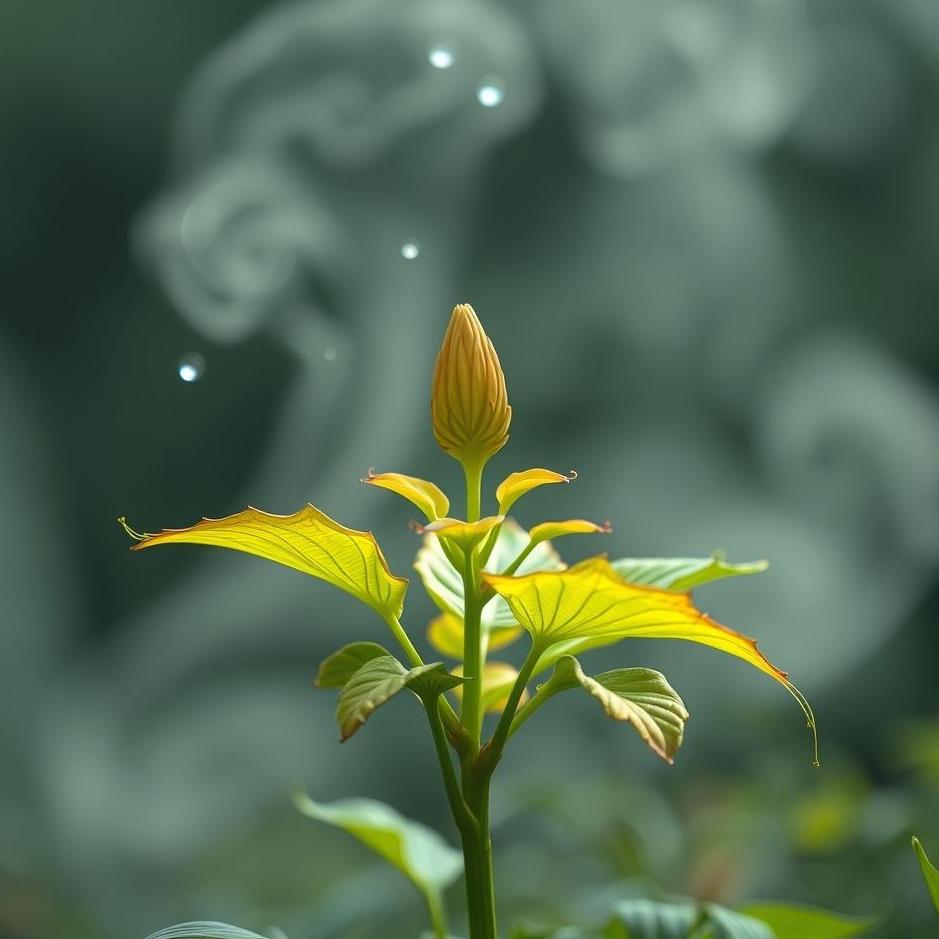 Dream : An interesting plant in a dream