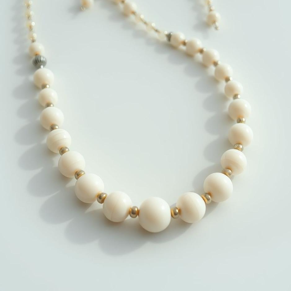 Dream : An ivory necklace in a dream