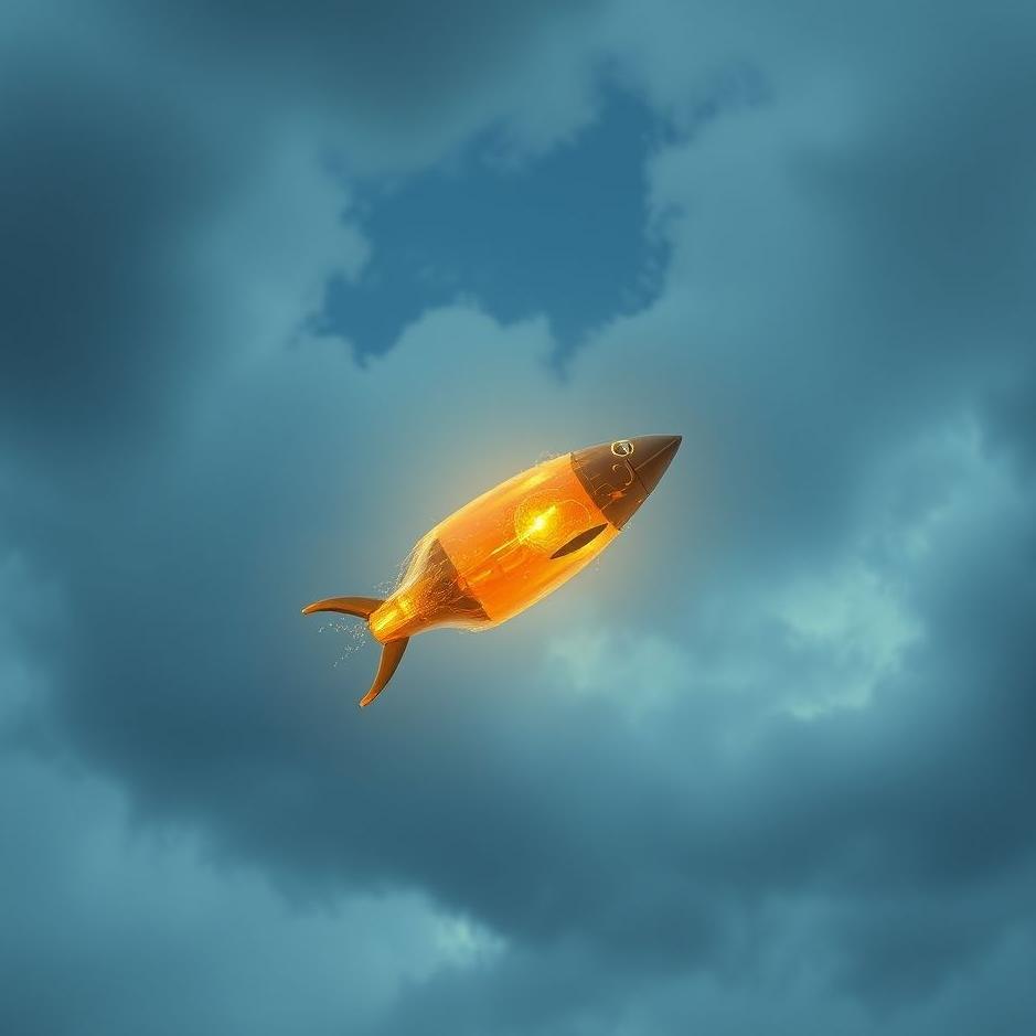 Dream : An object flying in the air in a dream