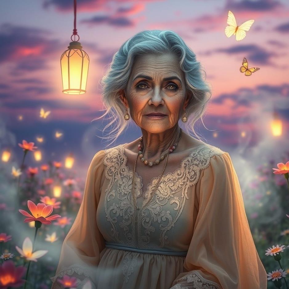 Dream : An old aunt in a dream