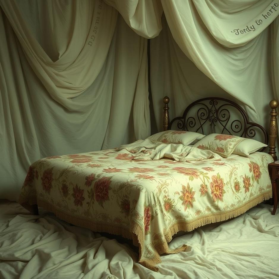 Dream Dictionary : An old bedspread in a dream