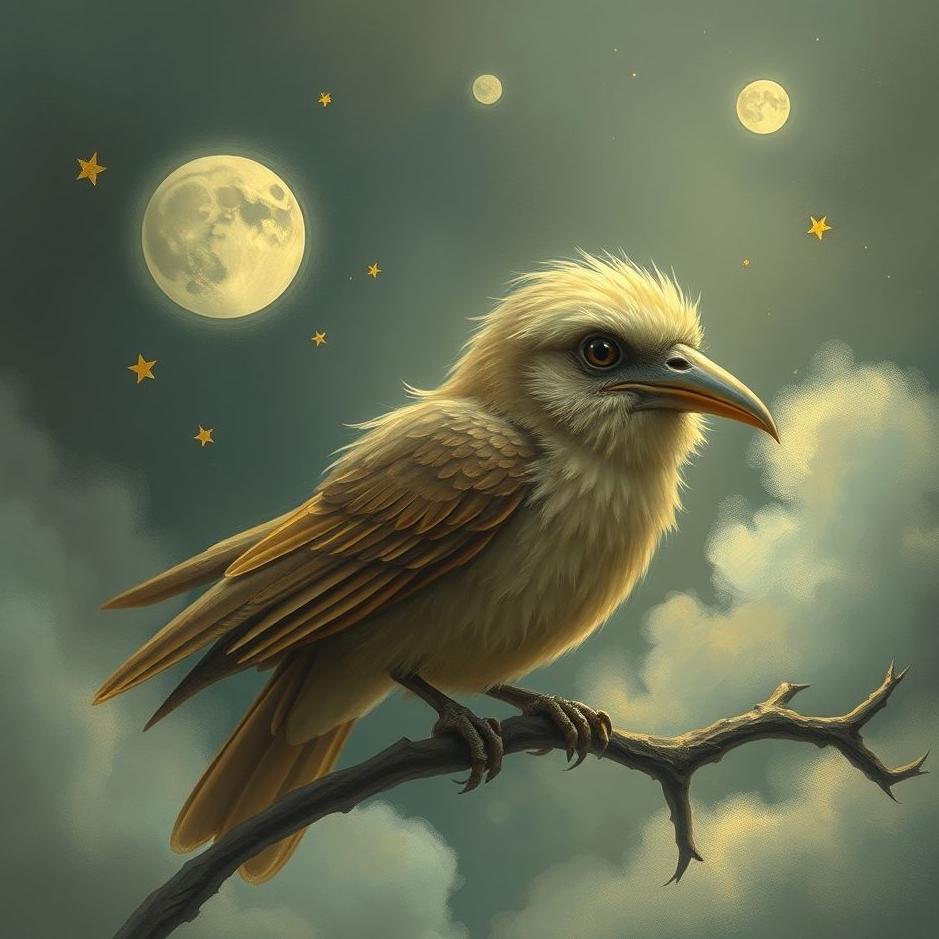 Dream : An old bird friend in a dream