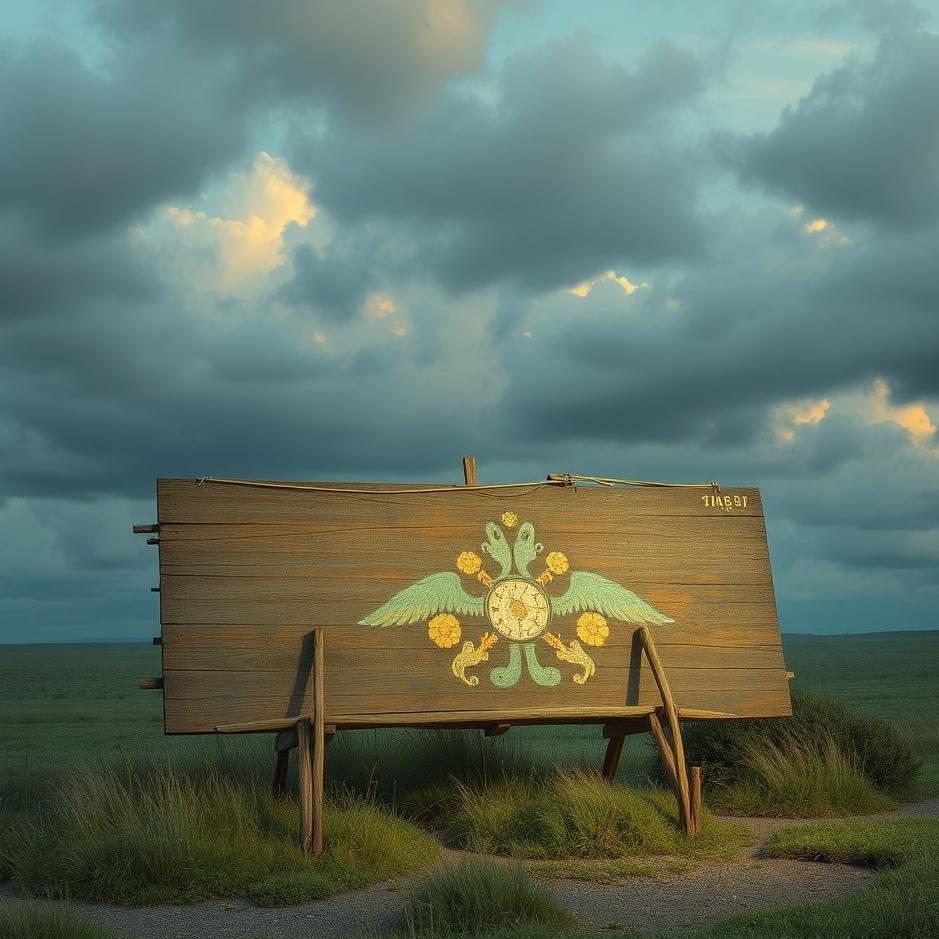 Dream : An old board in a dream