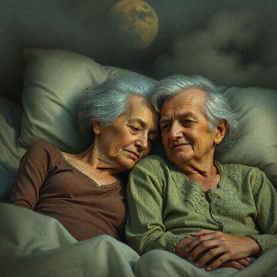 Dream : An old couple in a dream
