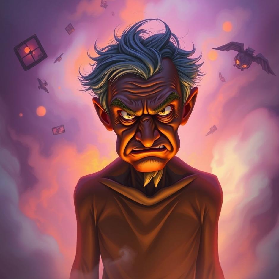 Dream : An old friend getting angry in a dream