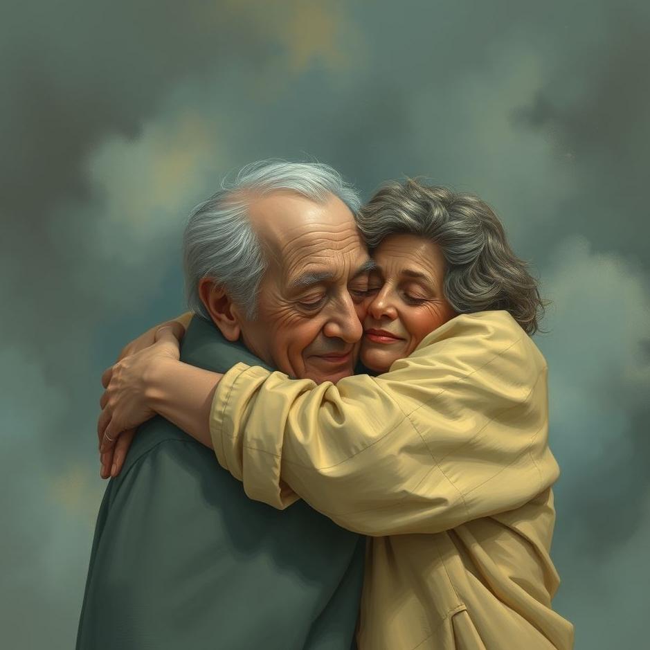 Dream : An old friend hugging in a dream