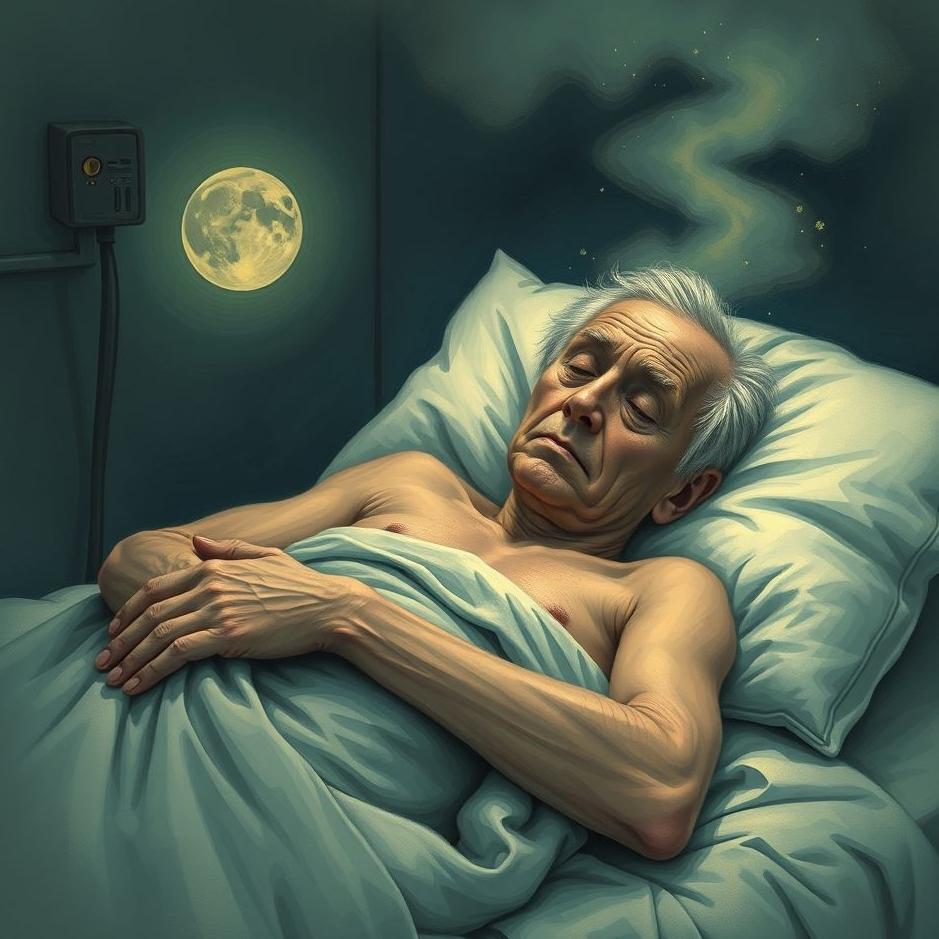 Dream : An old friend sick in a dream