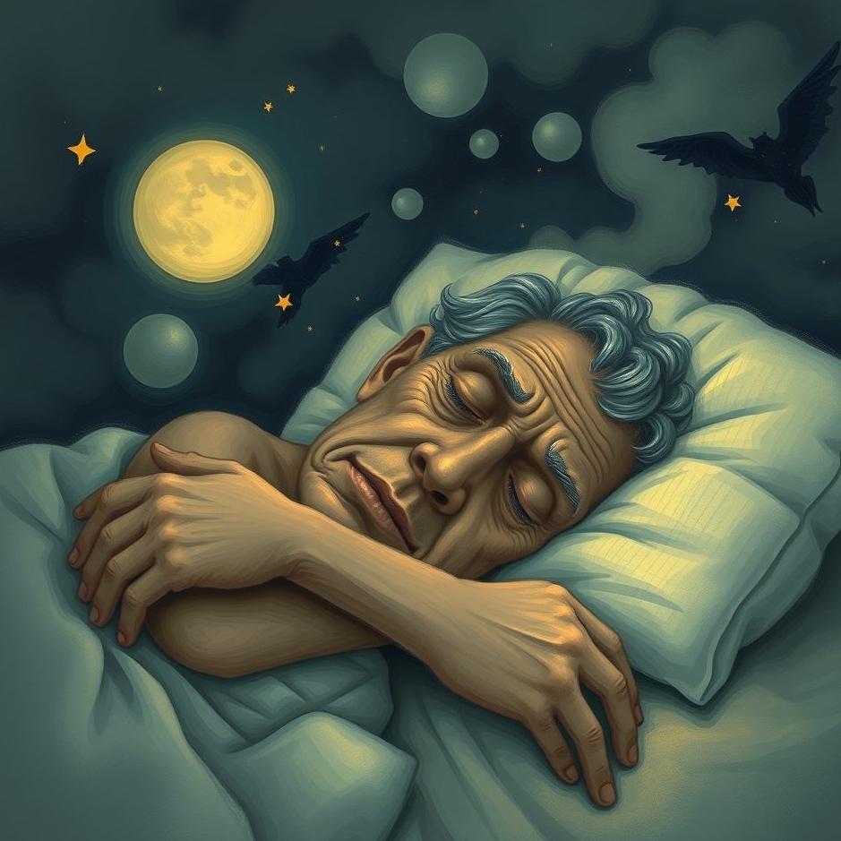 Dream Dictionary : An old friend sleeping in a dream