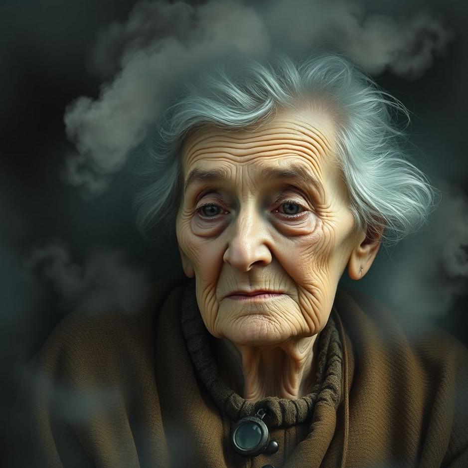 Dream : An old grandmother in a dream