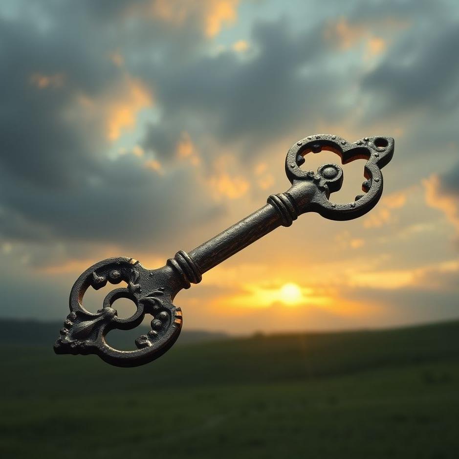 Dream : An old iron key in a dream