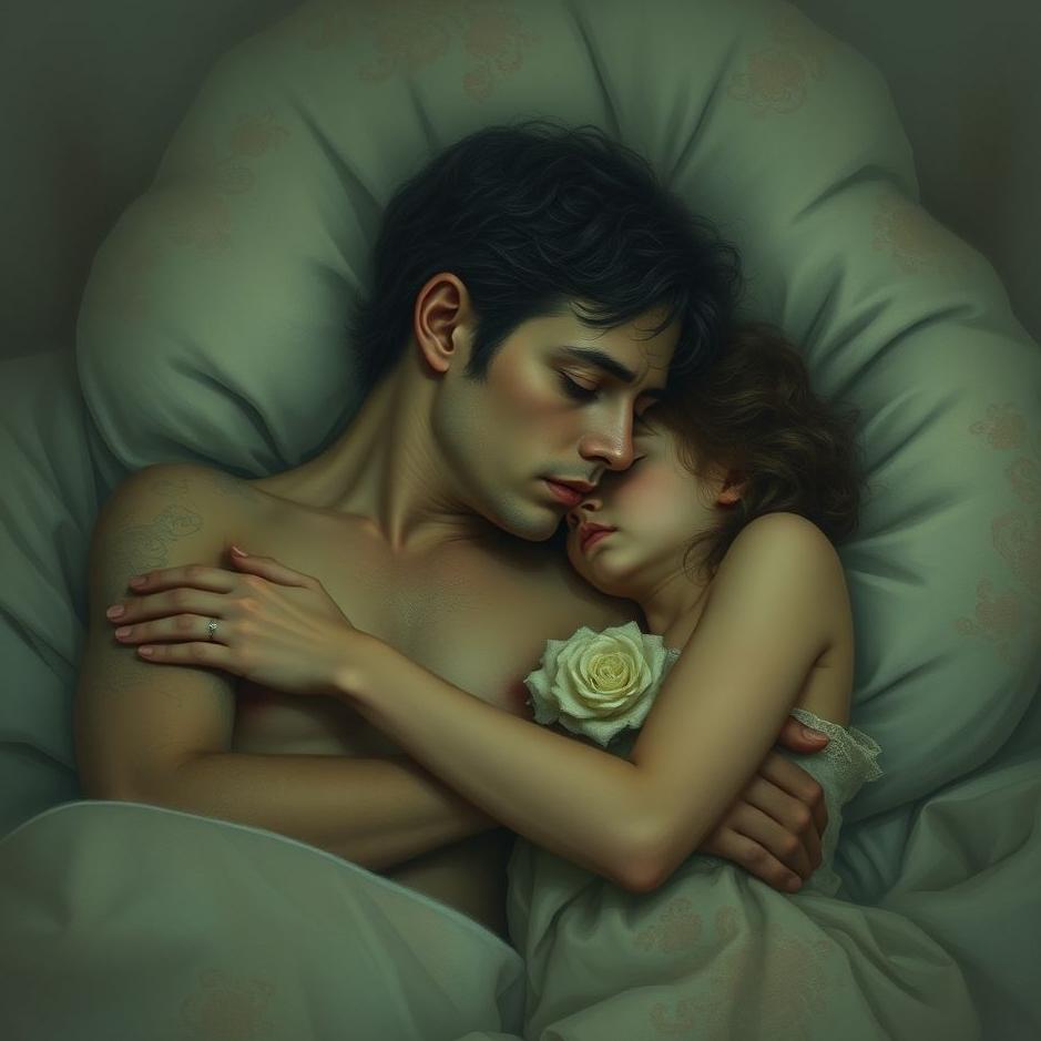 Dream : An old lover sad in a dream