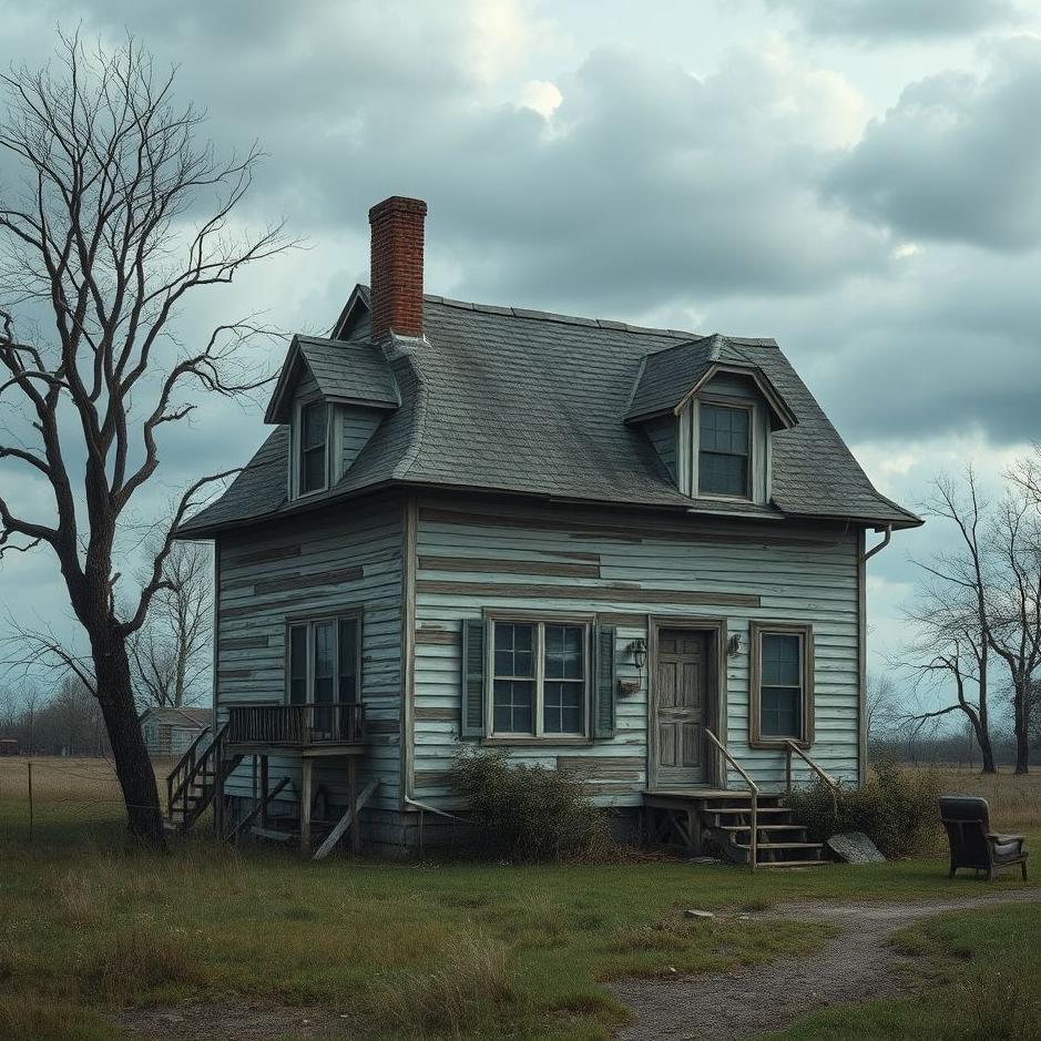 Dream : An old messy house in a dream