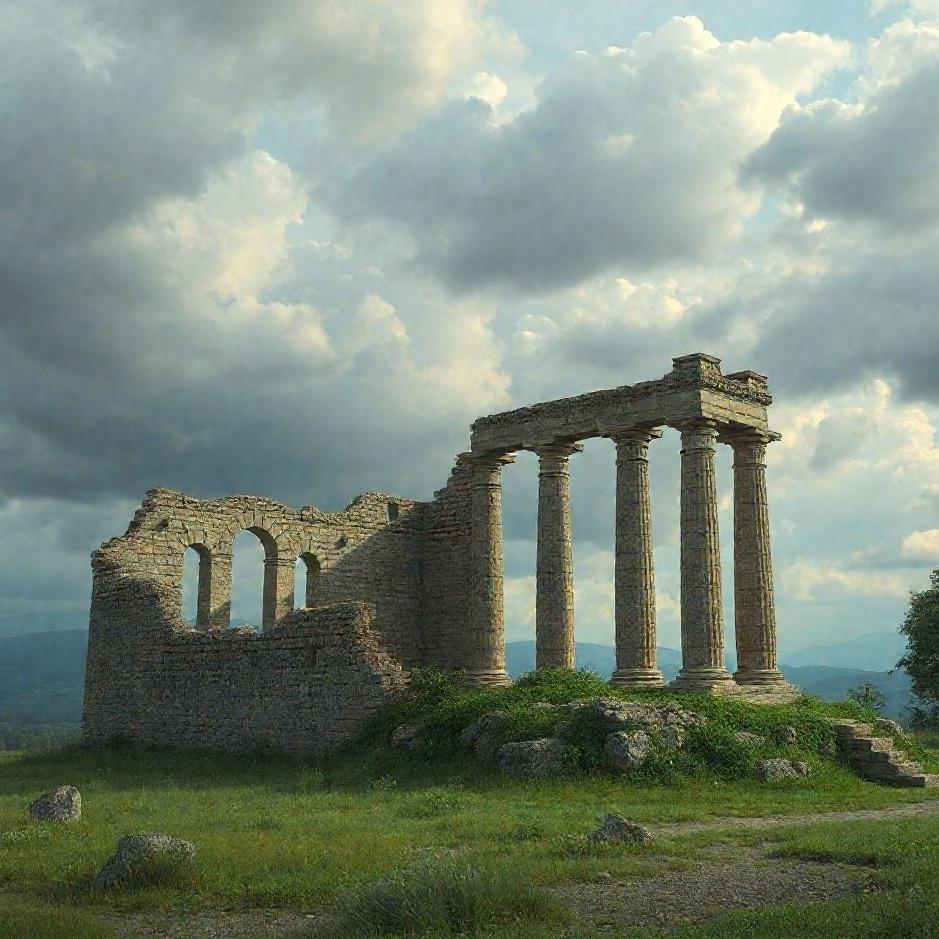 Dream : An old ruin in a dream