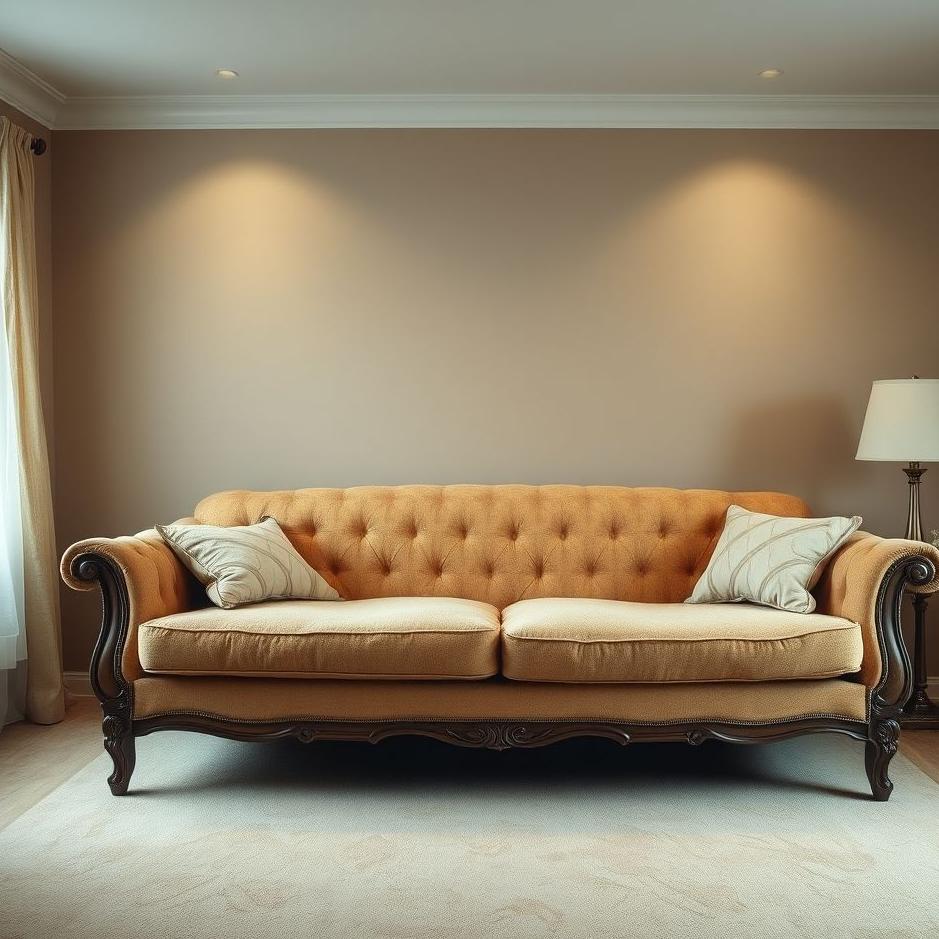 Dream : An old sofa bed in a dream