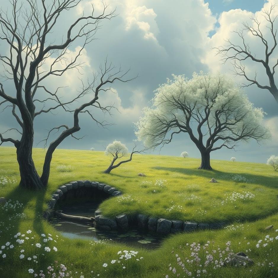 Dream : An old spring in a dream