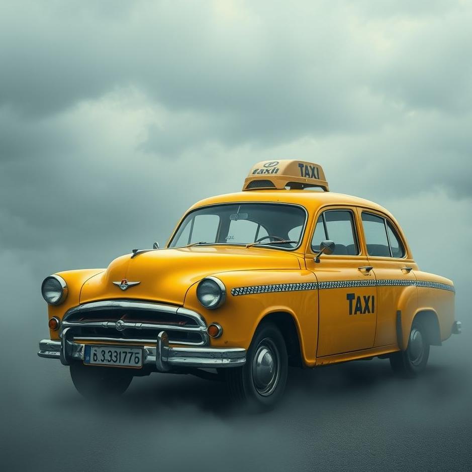 Dream : An old taxi in a dream