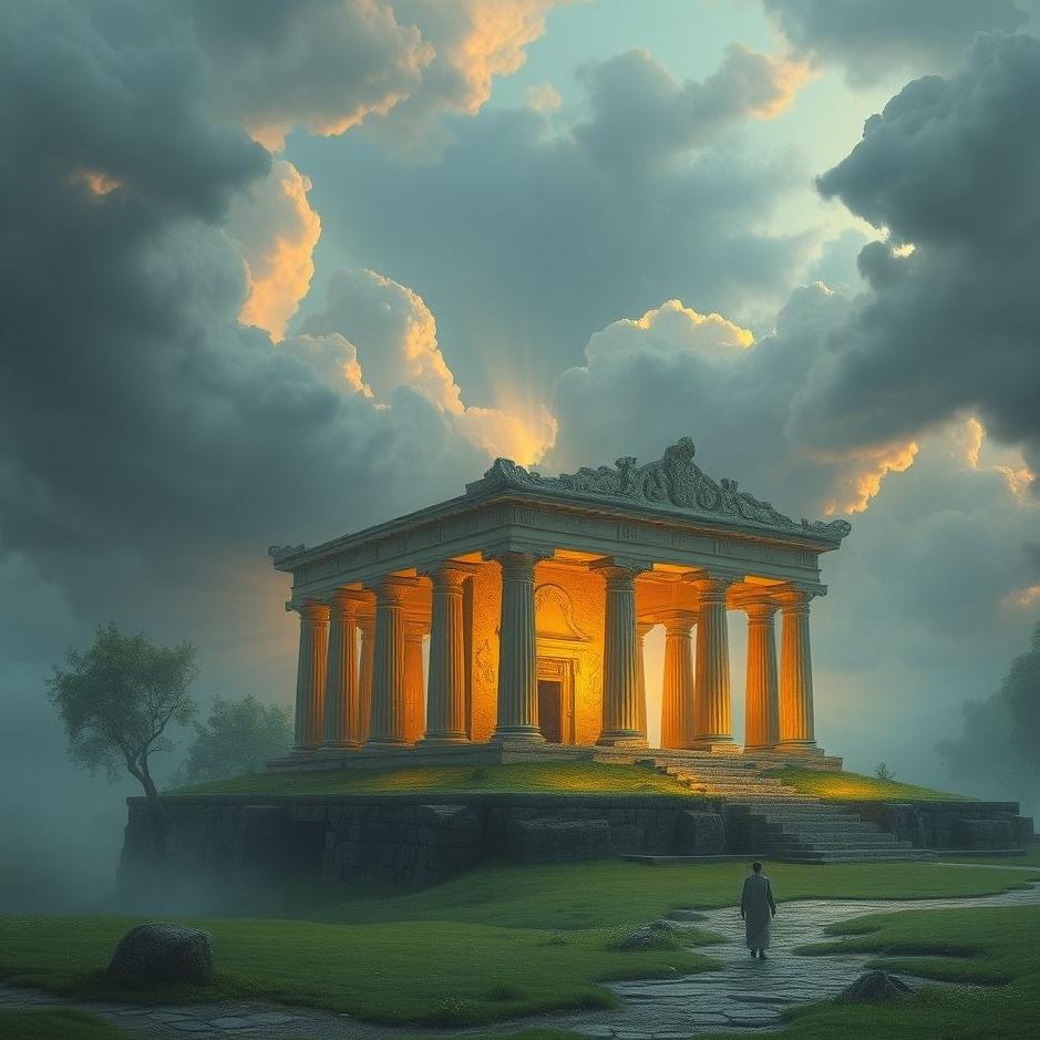 Dream : An old temple in a dream