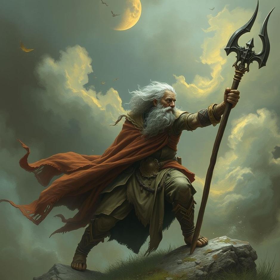 Dream : An old warrior in a dream