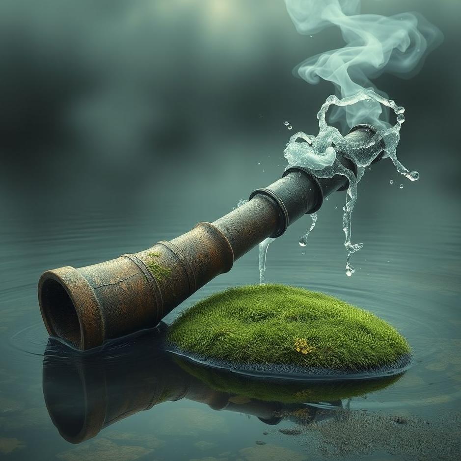 Dream : An old water pipe in a dream
