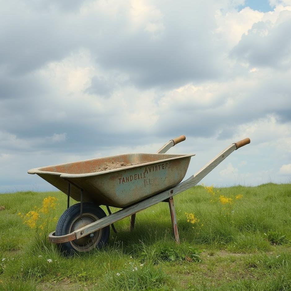 Dream Dictionary : An old wheelbarrow in a dream