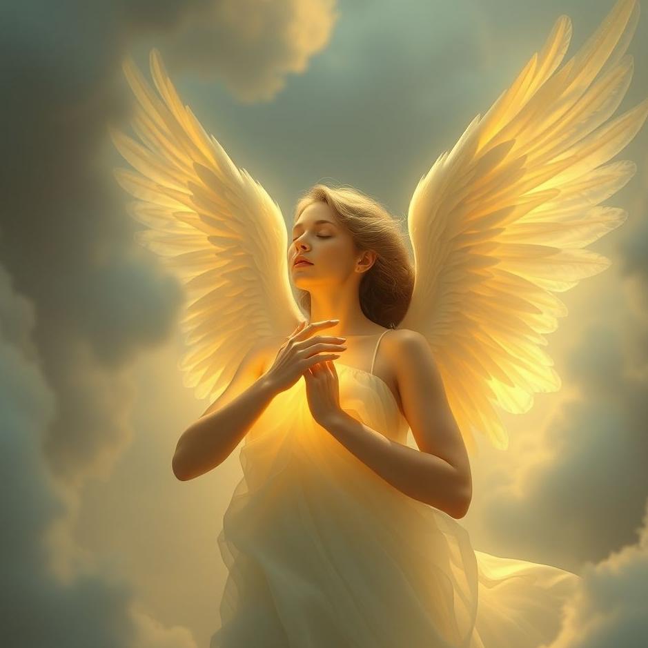 Dream : Angel in human form in a dream