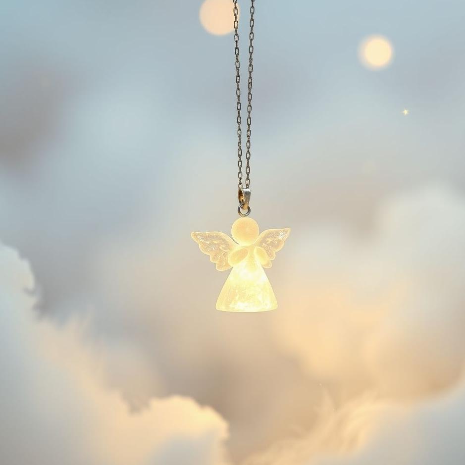 Dream : Angel necklace in a dream