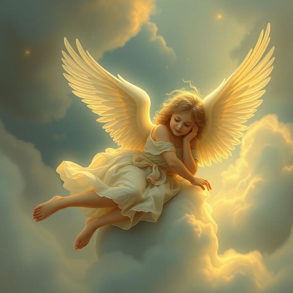 Dream : Angel on your shoulder in a dream